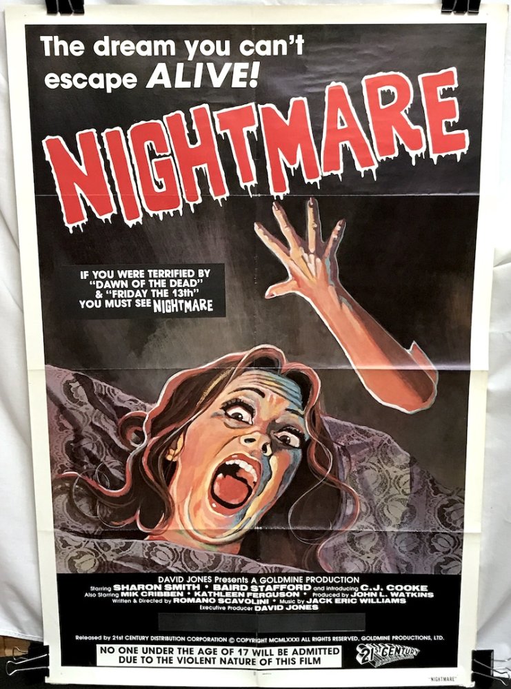 Nightmare (1981) One-sheet Poster